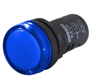SINALIZADOR 22MM AZUL 220VCA