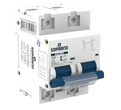 DISJ. SHB2 H-080A - 10 kA 2P