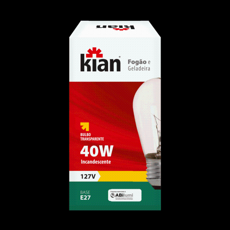 LAMP INC GEL/FOG 40W127V E 27 CL KIAN