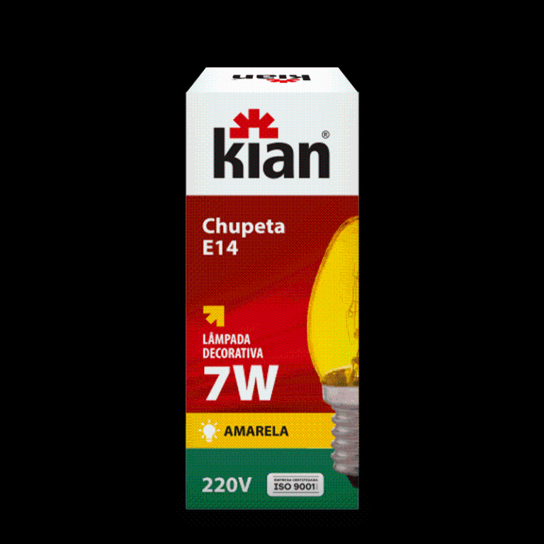 LAP INC C7 7W 220V E14 AM KIAN