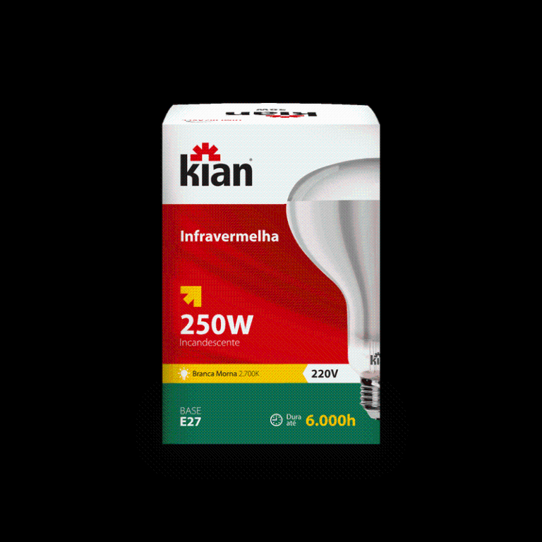 LAMP INC INFRA SECAGEM 250W 220V KIAN