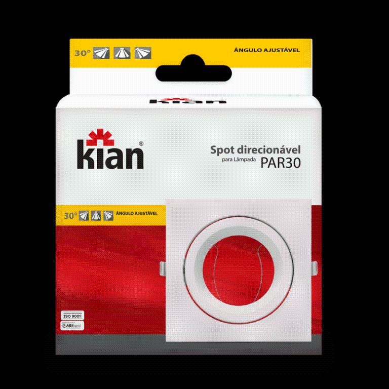 SPOT EMB P/LAMP PAR30 BR QUAD KIAN