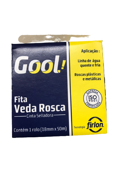 FITA VEDA ROSCA GOOL 18MMX25M