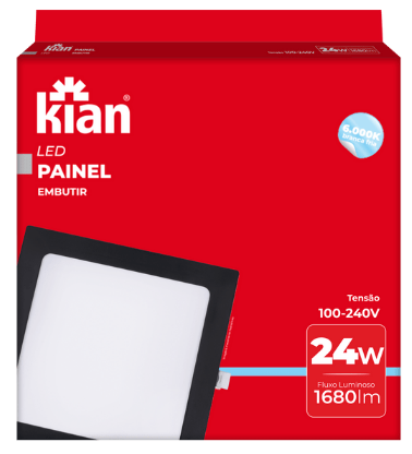 LUM LED BKL EMB QD PT 24W 6K KIAN