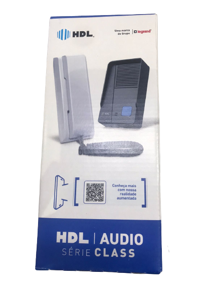 PORT ELET KIT HDL/AUDIO CLASS - BRANCO (1 ACIONAMENTOS)