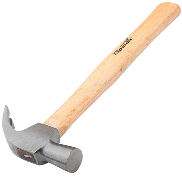 MARTELO UNHA, CABECA 27 MM, CABO EM MADEIRA, 1 PC//SPARTA