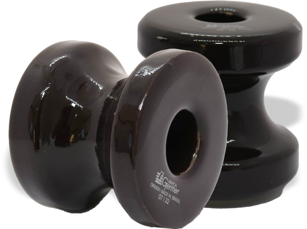 ISOLADOR TIPO ROLDANA PARA ARMACAO PRESBOW