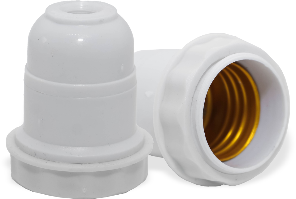 ISOLADOR TIPO SOQUETE E-27 / ABAJUR 4A - 250V - BAQUELITE