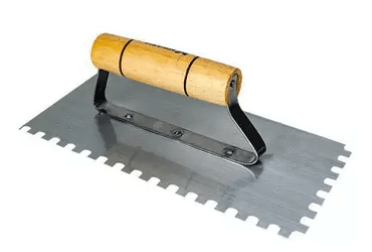 DESEMPENADEIRA ACO DENTADA 12X30CM