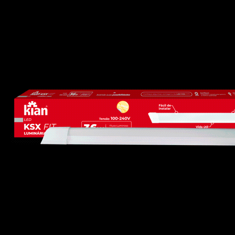 LUM LED SOB LINEAR 36W BIV KSX FIT 3,0K
