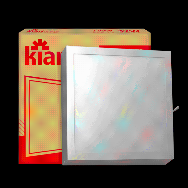 PAINEL LED SOB 32W 40CM 3,0K CX ALTA