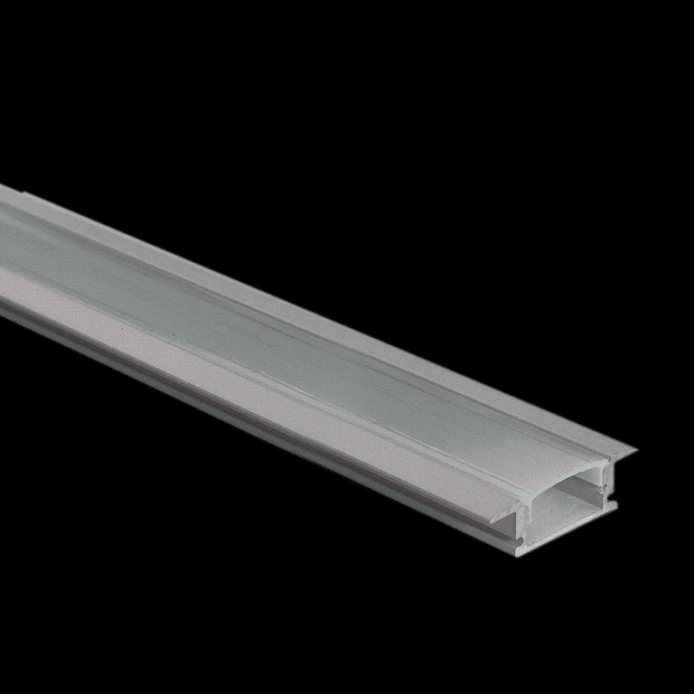 PERFIL ALUM FIT 7X23MM EMB BR 2M