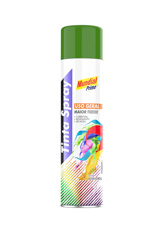 TINTA SPRAY 400ML TOOLCOLOR UG VERDE ESCURO