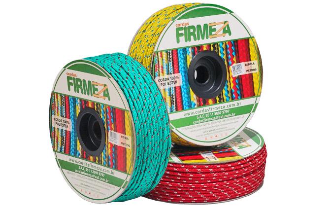 CORDA PET CARRETEL COLORIDO 03MM - 400MTS