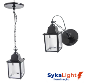 PENDENTE COLONIAL MARROM