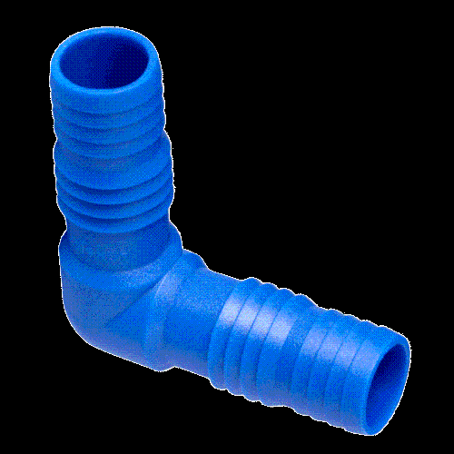 J58ZN25-JOELHO DUPLO 3/4 AZUL