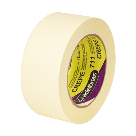 FITA CREPE 711 - 18MMX40M (TORRE 6 RLS)