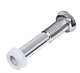 TUBO DE LIGAÇÃO AJUSTAVEL CROMADO