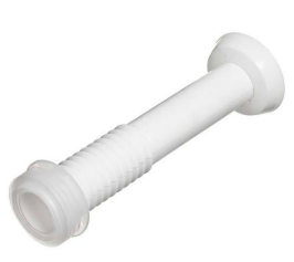 TUBO DE LIGAÇÃO AJUSTAVEL BRANCO