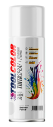 TINTA SPRAY 400ML TOOLCOLOR UG BRANCO FOSCO (AEROFLEX)