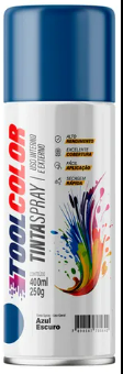 TINTA SPRAY 400ML TOOLCOLOR AZUL ESCURO (AEROFLEX)