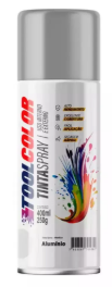 TINTA SPRAY 400 ML TOOLCOLOR METALICA ALUMINIO (AEROFLEX)