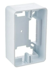 CAIXA DE LUZ (SOBREPOR) 4X2  COR: BRANCO