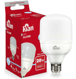 LAMPADA LED GLOBE 50W 3,0K BIV E27 KIAN