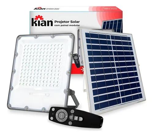PROJETOR LED SOLAR 200W 6,5K IP65 KIAN