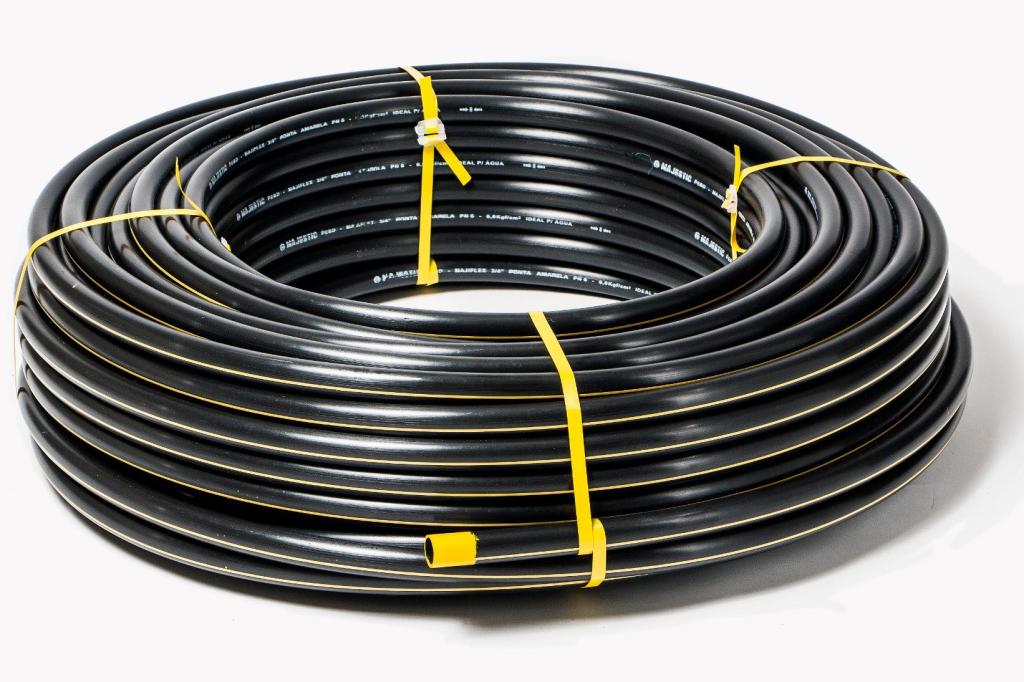 MANGUEIRA DE POLIETILENO 1/2 X100 AMARELA