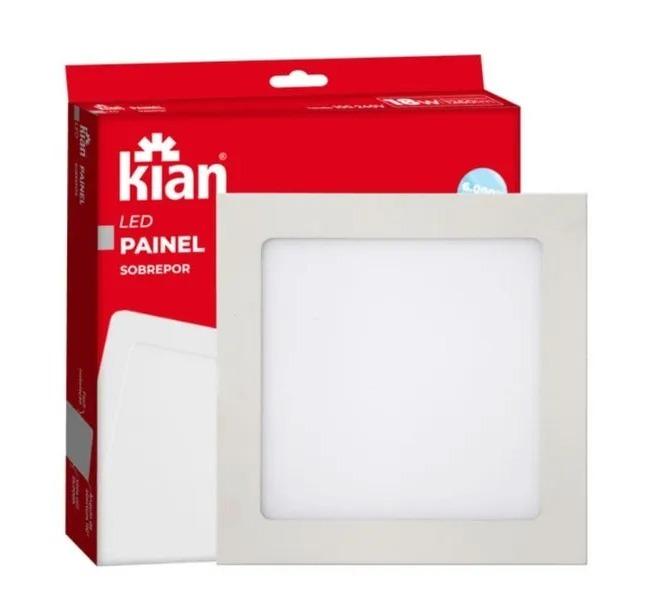 LUMINARIA DE LED BKL SOBREPOR BR 12W 6K KIAN