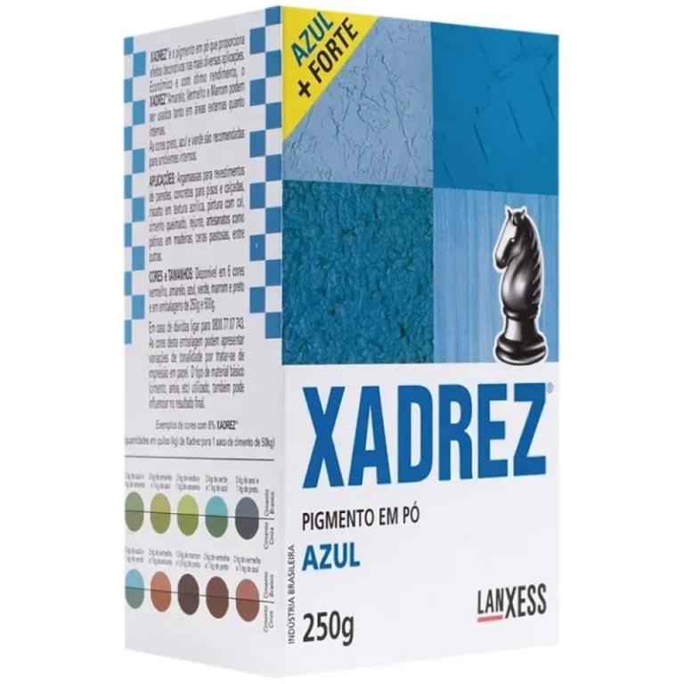 PO XADREZ 250G AZUL -XADREZ