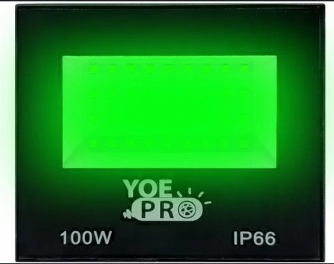 REFLETOR SMD 100W YOE PRO VERDE