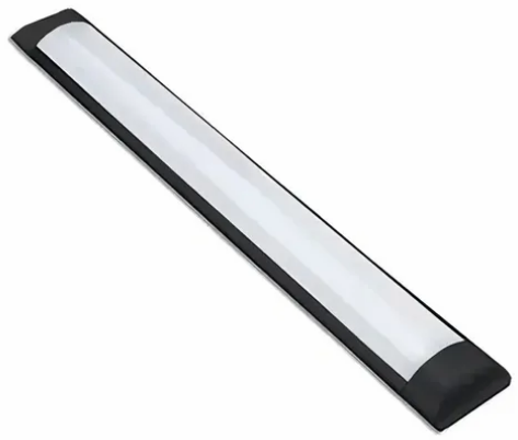 LUMINARIA LINEAR 20W 6000K 60CM PRETA