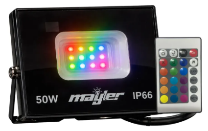 REFLETOR SMD 50W RGB