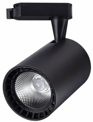 SPOT TRILHO PRETO 10W 6000K