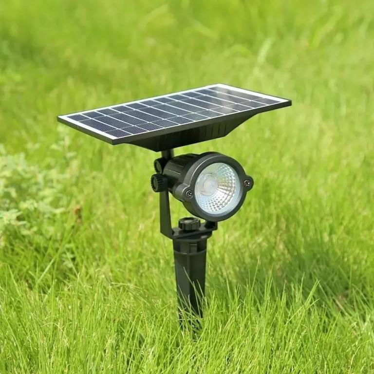 ESPETO LED SOLAR 2W LUZ VERDE PT KIAN