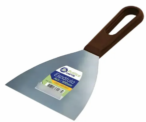 ESPATULA PRATICA ACO 100MM CABO PLASTICO