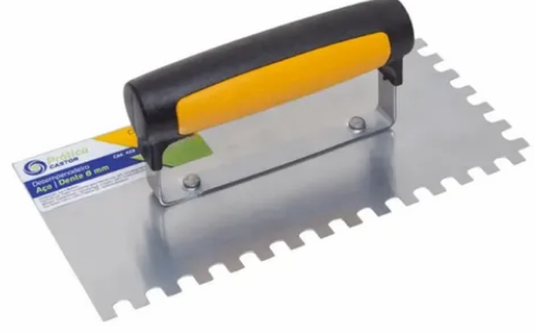 DESEMPENADEIRA PRATICA ACO DENTADA 10X24CM