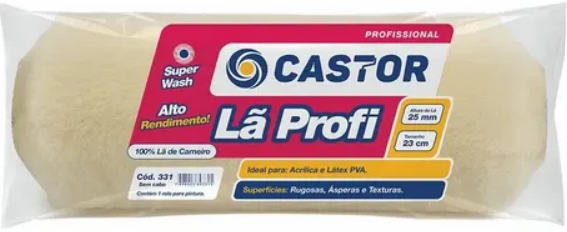 ROLO LA PROFISSIONAL 25MM X 23CM