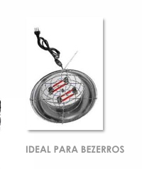 PORTA LÂMPADA DE ALUMINIO P/ DUAS HALÓGENAS PALITO C/ GRADE PROTETORA PLANA