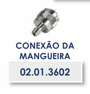 CONEXÃO DA MANGUEIRA - REPOSIÇÃO CLASSIC E TWIN
