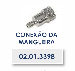 CONEXÃO DA MANGUEIRA - REPOSIÇÃO VACINADOR SERENA