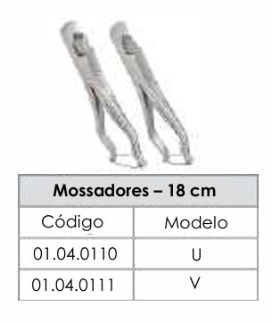 MOSSADOR 18cm - MODELO "V"