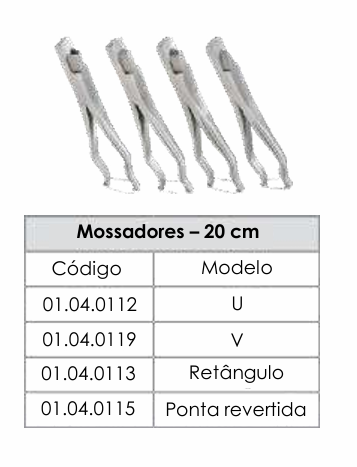 MOSSADOR 20cm - MODELO "V"