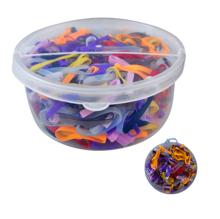 ELÁSTICO PARA CRINA E RABO DE CAVALO (COLORIDO)