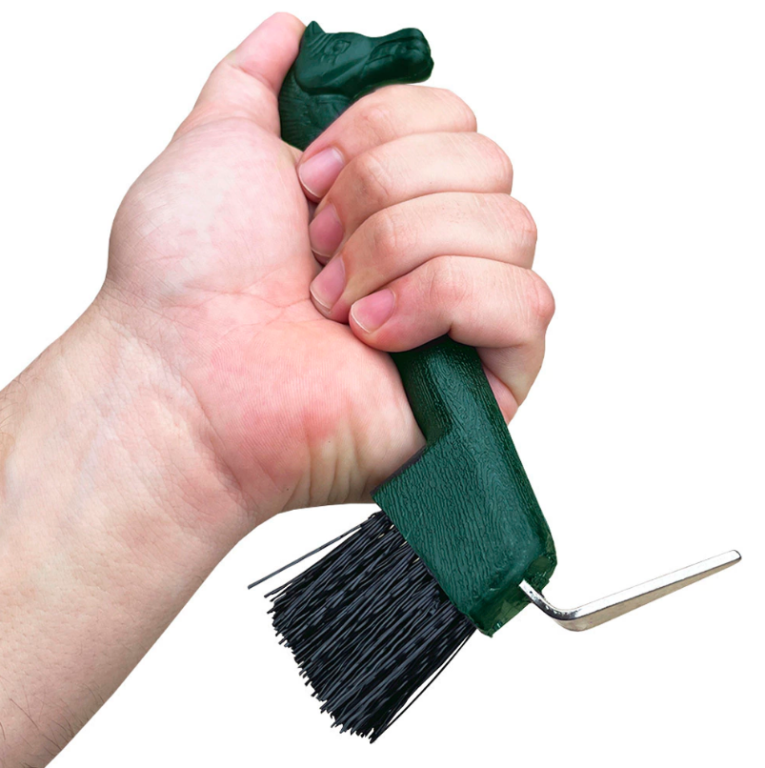 LIMPA CASCO DE PLÁSTICO COM ESCOVA - CAVALO