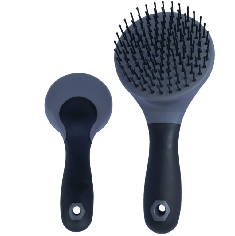 ESCOVA REDONDA PARA CRINA - PROFISSIONAL