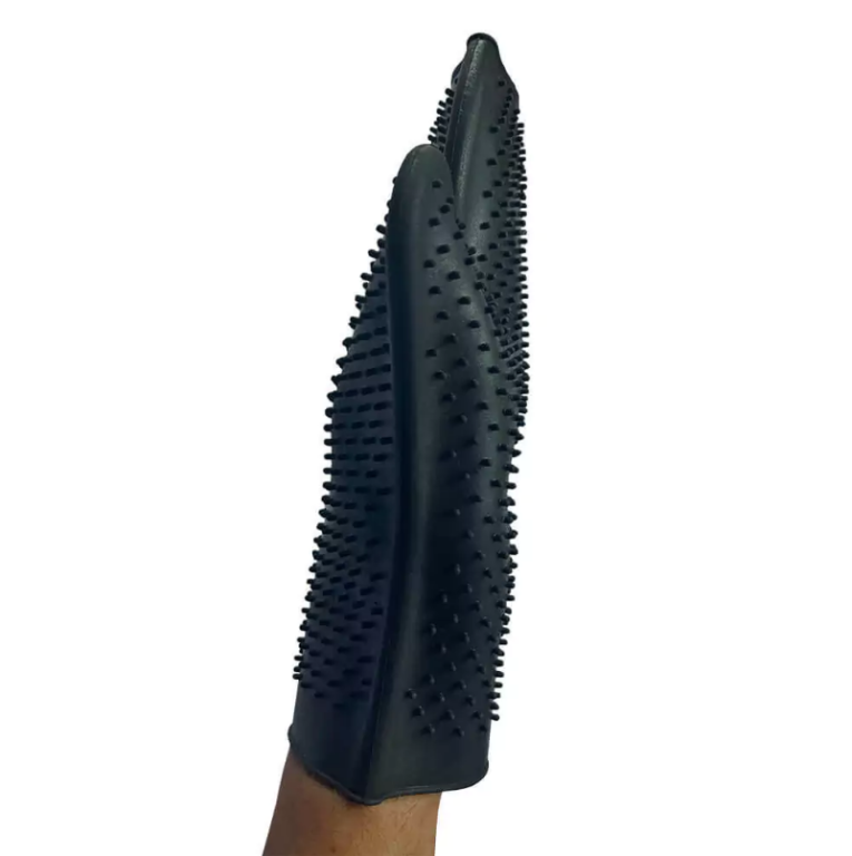 LUVA DE BORRACHA PARA BANHO