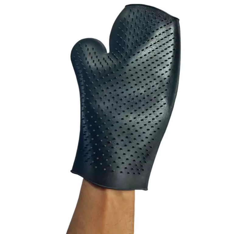 LUVA DE BORRACHA PARA BANHO